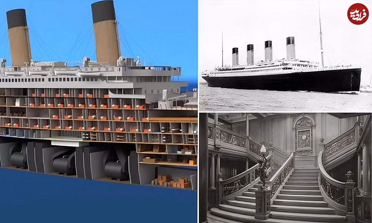 (ویدئو+ عکس) فیلمی شبیه سازی شده از داخل کشتی تایتانیک پیش از غرق شدن