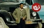 عکس| سفر زمان؛ «صف کامیون‌های چغندر» در مقابل کارخانه قند اصفهان؛ 59 سال قبل