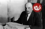 عکس| سفر در زمان؛ «لنین» در حال سخنرانی؛ سال 1295