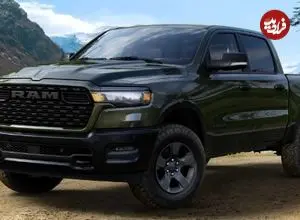 عکس| پیکاپ 2026 Ram 1500 BackCountry با قابلیت‌های ویژه آفرودی رونمایی شد
