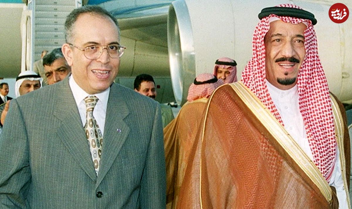 عکس؛ سفر در زمان؛ «ملک سلمان، پادشاه عربستان» در 51 سالگی با شمشیر؛ سال 1365