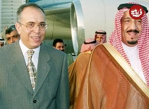 عکس؛ سفر در زمان؛ «ملک سلمان، پادشاه عربستان» در 51 سالگی با شمشیر؛ سال 1365