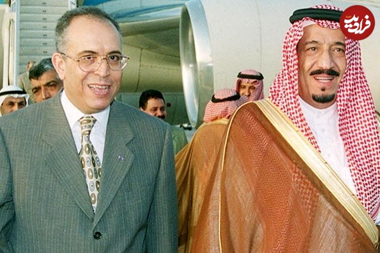 عکس؛ سفر در زمان؛ «ملک سلمان، پادشاه عربستان» در 51 سالگی با شمشیر؛ سال 1365