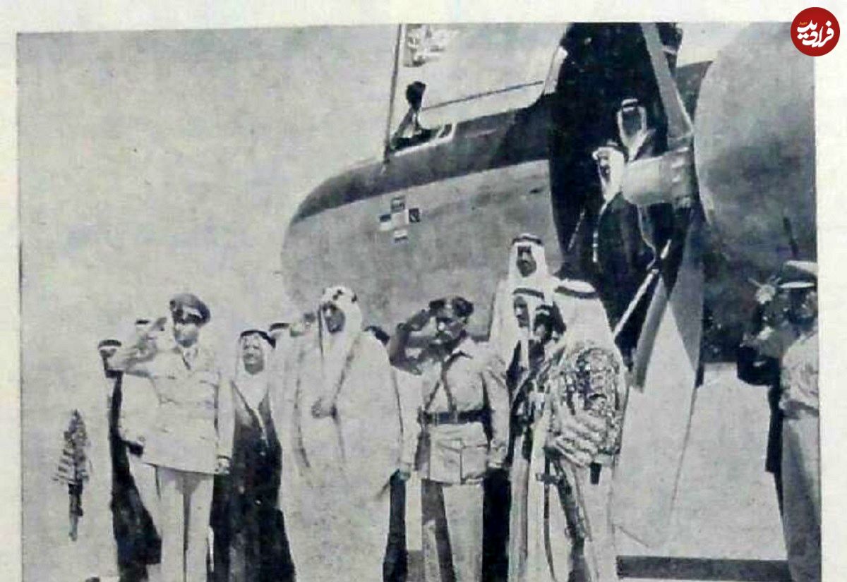تصاویر؛ سفر در زمان؛ تصاویر تاریخی میزبانی محمدرضا پهلوی از پادشاه عربستان در صاحبقرانیه!
