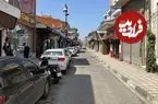 عکس| سفر به ایران قدیم؛ تصویری رنگی شده از «بازار ساحلی بندر انزلی» در اواخر قاجار