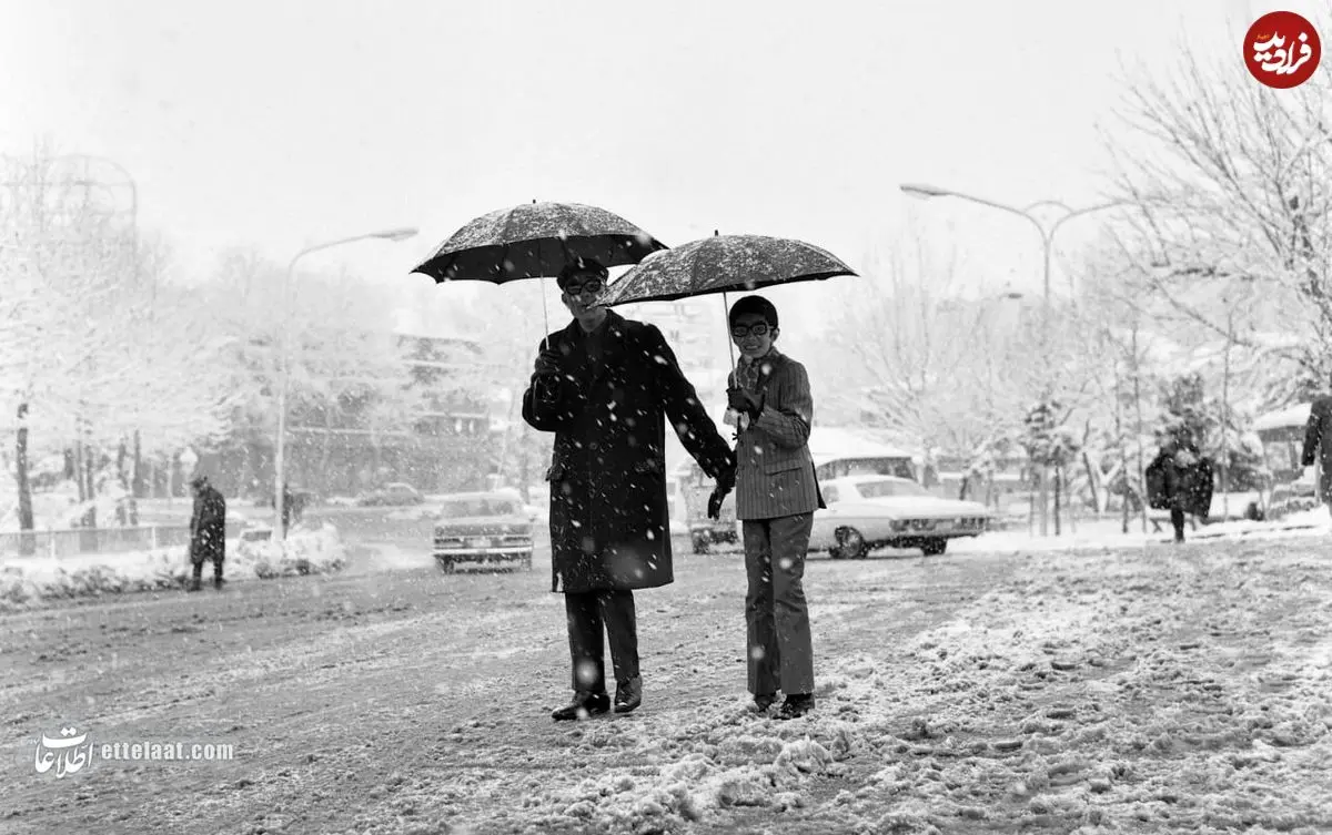 سفر به ایران قدیم| عکس‌هایی از تهران، اصفهان، همدان و اراک زیر برف!