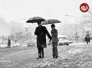 سفر به ایران قدیم| عکس‌هایی از تهران، اصفهان، همدان و اراک زیر برف!