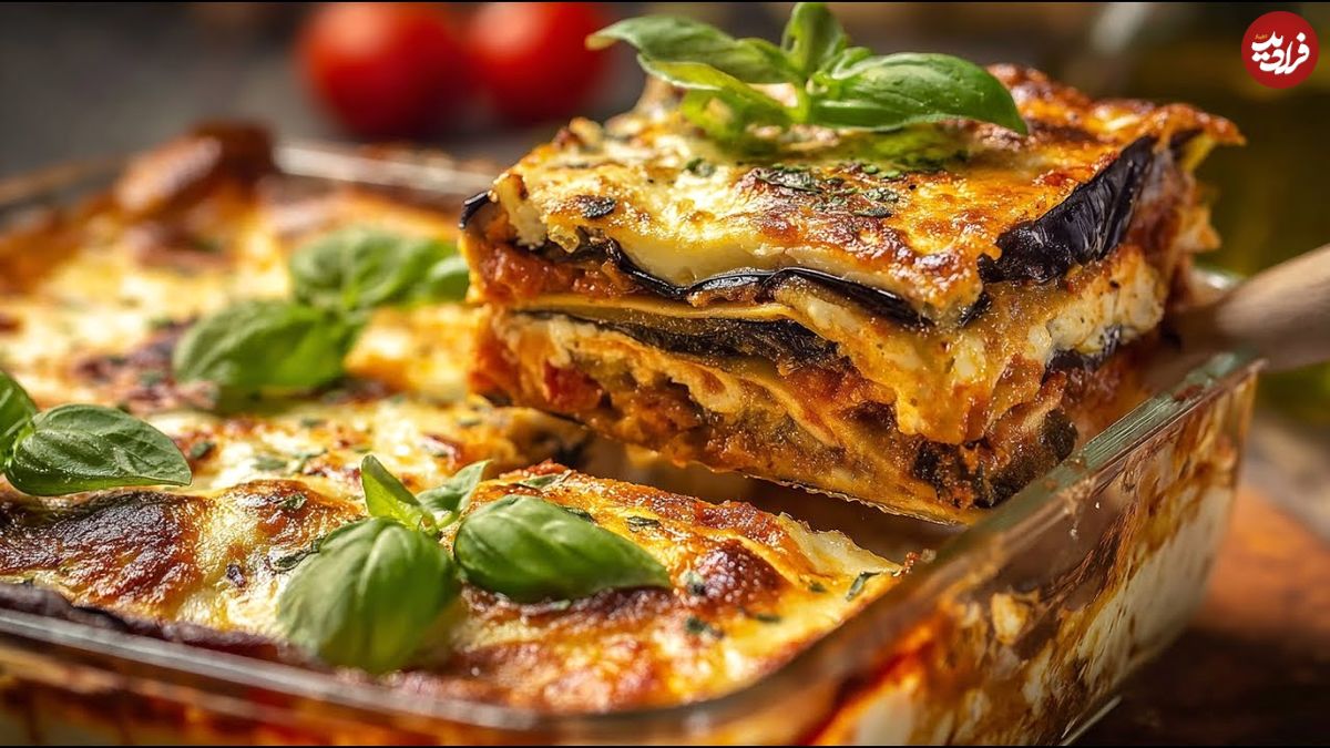 ببینید؛ طرز تهیه لازانیای بادمجان توسط آشپز مشهور ایتالیایی