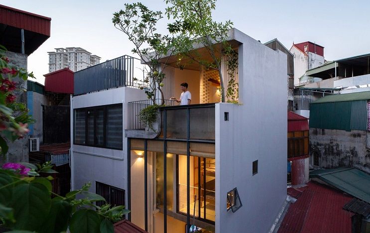 (تصاویر) طراحی فوق‌العادۀ یک خانۀ 6 در 4 متری در ویتنام