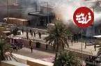 ببینید| حمله به سفارت آمریکا در بغداد