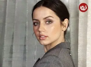 عکس| سفر در زمان؛ «آنا د آرماس 23 ساله» در حال خرید در مادرید؛ سال 1390