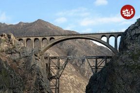 ببینید؛ پل ورسک؛ شاهکار مهندسی در دل طبیعت ایران
