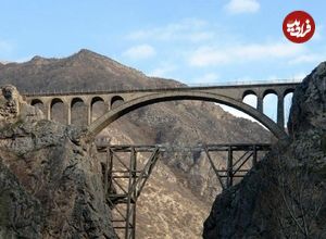 ببینید؛ پل ورسک؛ شاهکار مهندسی در دل طبیعت ایران