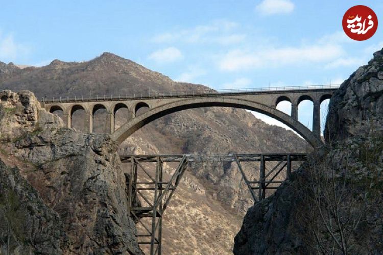 ببینید؛ پل ورسک؛ شاهکار مهندسی در دل طبیعت ایران