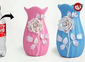 ببینید| آموزش درست کردن گلدان با بطری پلاستیکی و سیمان سفید به روش هنرمند بنگلادشی