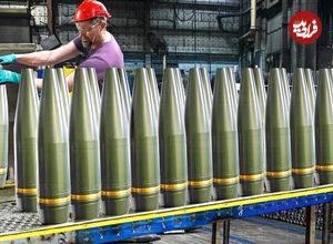 ببینید؛ نگاهی به مراحل تولید گلوله توپ M795 در آمریکا