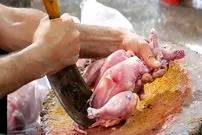 ببینید| غذای خیابانی در هند؛ پخت یک غذای محبوب با مرغ در کشمیر