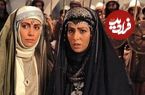عکس؛ سفر به تاریخ؛ «عمره و ناریه، همسران مختار» (سریال مختارنامه) در یک مراسم در کنار هم؛ سال 1390