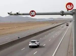 ببینید؛ خط پایان زرنگ‌بازی راننده خلافکار؛ پلیس با پهپاد مج متخلف را گرفت!