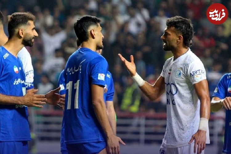 ببینید؛ ویدئویی واضح از کله زدن رامین رضاییان در اهواز