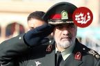 عکس؛ سفر در زمان؛ «احترام نظامی سردار رادان به مزار سردار سلیمانی»؛ سال 1402