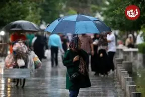 ساکنان این ۹ استان امروز منتظر بارش شدید باشند