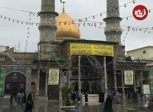عکس| سفر زمان؛ ورودی حرم شاه‌عبدالعظیم (ع) در دوران قاجار