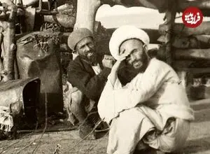 عکس| سفر زمان؛ استراحت کشاورزان مازندرانی؛ بیش از یک قرن قبل