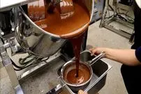 ببینید؛ مراحل دیدنی تولید شکلات تلخ با دانه های کاکائو در کره جنوبی