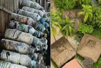 شهریه عجیب مدرسه هندی؛ هرماه 20 بطری پلاستیکی