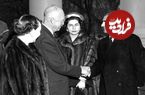 عکس| سفر در زمان؛ «محمدرضا پهلوی، شهناز و ثریا» در راه سوئیس؛ سال 1331