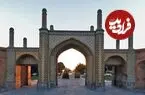 عکس| سفر زمان؛ نقاشی آبرنگ یک آمریکایی از یکی از دروازه‌های تهران قدیم؛ حدود یک قرن قبل