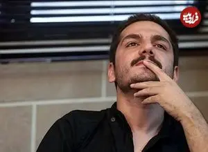 عکس؛ سلفی عباس غزالی با دخترش در آسانسور