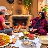 ببینید| غذای روستایی در ایران؛ پخت یک غذای متفاوت با مرغ و سیب زمینی و روی آتش