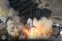قدرتمندترین موشک جهان پرتاب شد