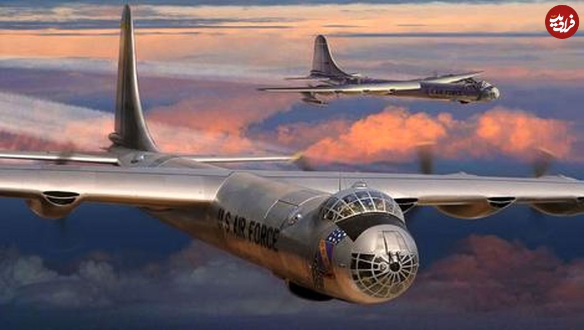 (تصاویر) کانویر B-36 ؛ اولین پرنده حامل بمب اتمی، بزرگ ترین موتور پیستونی جهان