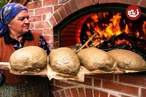 ببینید| غذای روستایی در آذربایجان؛ پخت اردک پیچیده شده در گِل و در تنور