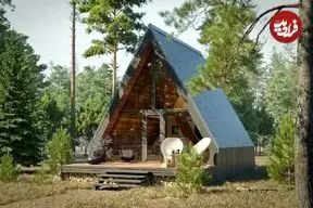 ببینید| تبدیل یک خانه روستایی مخروبه به یک ویلای مدرن در ۳۰ ثانیه