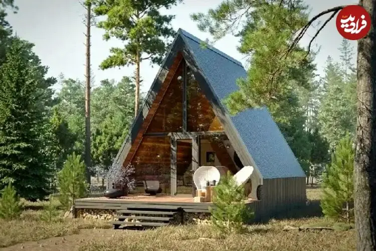 ببینید| تبدیل یک خانه روستایی مخروبه به یک ویلای مدرن در ۳۰ ثانیه