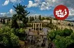 عکس| سفر زمان؛ منظرۀ متفاوت «حافظیه شیراز» در زمان ناصرالدین شاه