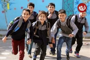 ببینید؛ ابتکار جالب یک مدرسه در جشن آخر سال دانش‌آموزان