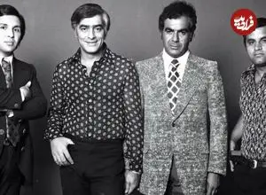 عکس| سفر در زمان؛ دیدار «فردین» و «ناصر ملک مطیعی» در دوران پیری؛ دهه 70