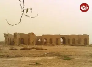 عکس| سفر زمان؛ منظرۀ استثنایی «کاخ فیلیه در خرمشهر»؛ 100 سال قبل