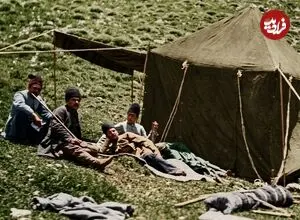 تصاویر| سفر به عصر قاجار؛ از «اسفندیار تارزن» تا «تشییع ناصرالدین شاه در توپخانه»