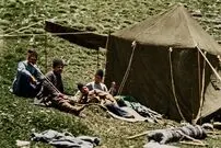 تصاویر| سفر به عصر قاجار؛ از «اسفندیار تارزن» تا «تشییع ناصرالدین شاه در توپخانه»