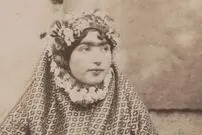 عکس| سفر زمان؛ ژست دختر نوجوان ایرانی با قلیان؛ 145 سال قبل
