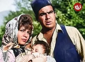 عکس| سفر زمان؛ «فرانک میرقهاری» بازیگر قبل انقلاب در پیری و در کنار همسرش؛ دهه 90