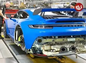 ببینید| نگاهی به مراحل صفر تا صد تولید خودروی پورشه 911 جدید در آلمان