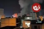ببینید| لحظه اصابت اسکله صیادی پشت شهر در مرکز شهر بندرعباس