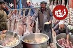 (ویدئو) غذای خیابانی در پاکستان؛ پخت 500 کیلو آبگوشت به روشی متفاوت